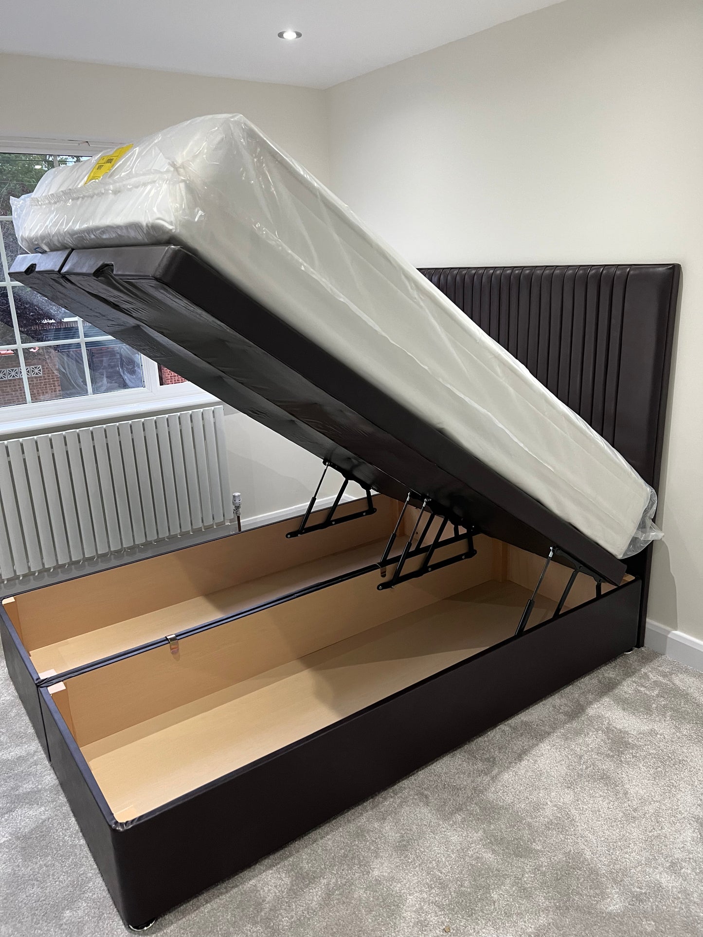 Bespoke Ottoman Storage Bed – Made to Order in Your Choice of Fabric & Design