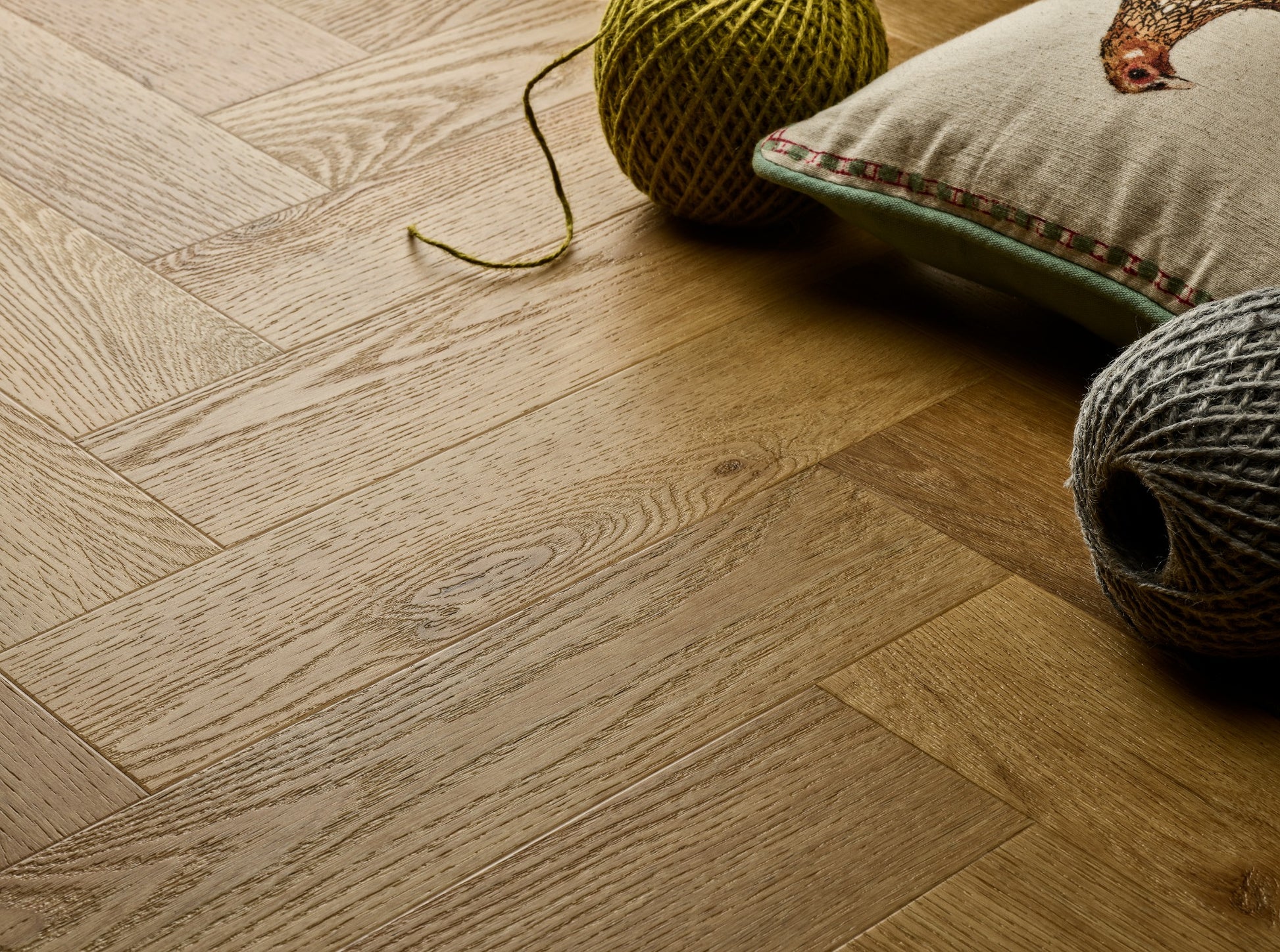 Herringbone Lvt oak wood fitted luton london 